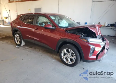 2025 Chevrolet Trax Ls из США, поврежденный, VIN KL77LFEP7SC016824